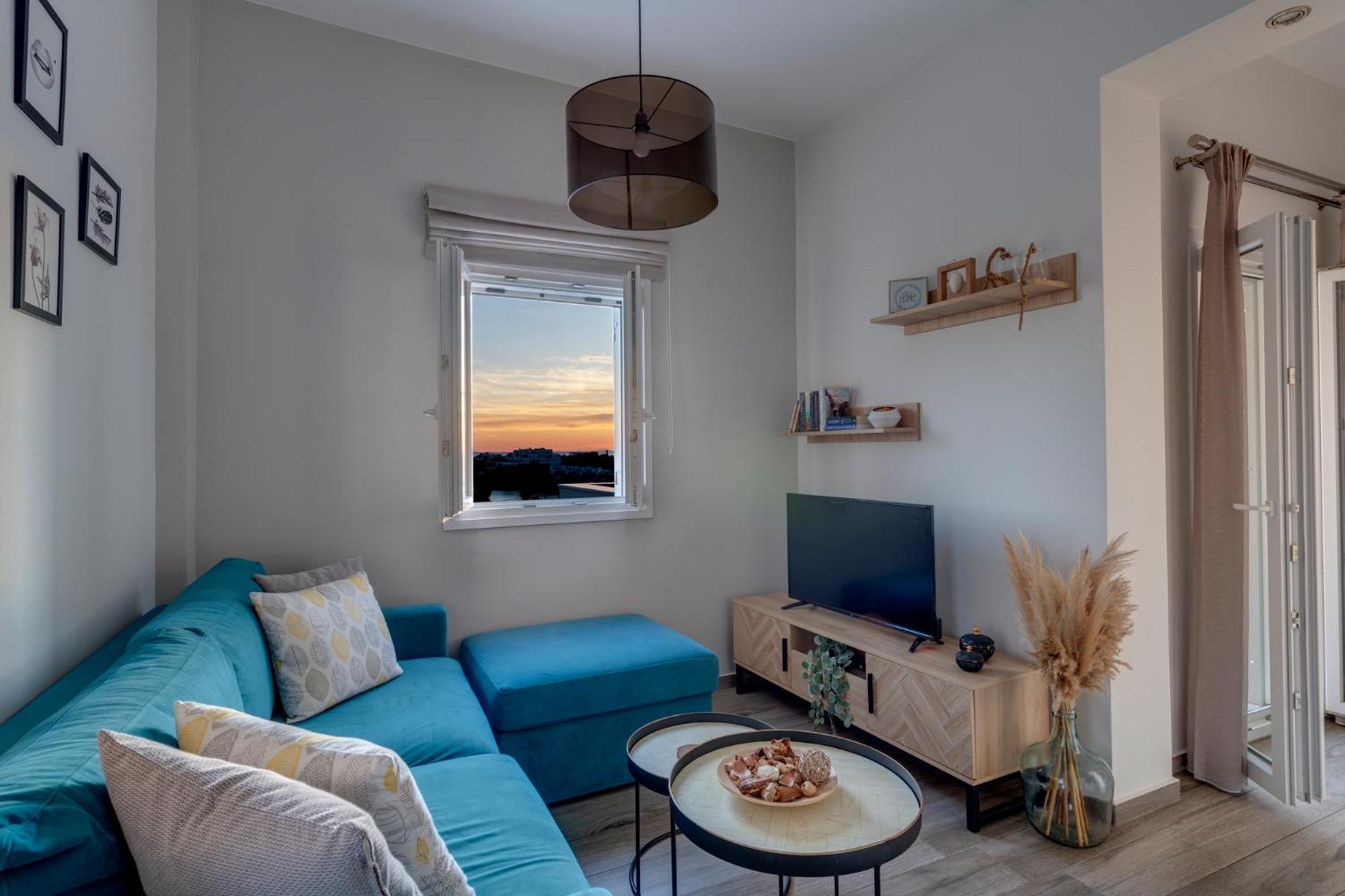 The Book Apartment Megas Gialos - Nites Bagian luar foto